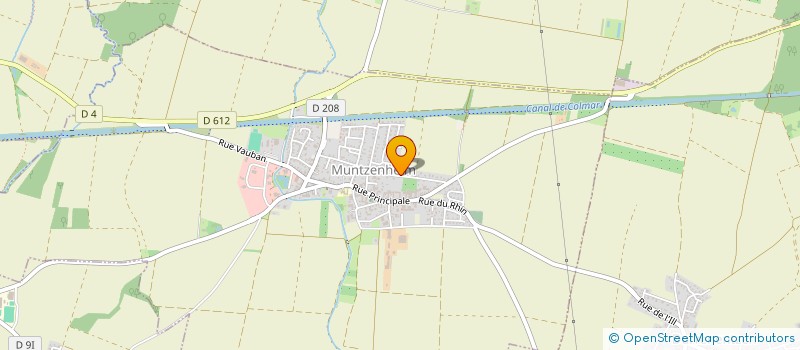 localisation de l'entreprise MAS  MUNTZENHEIM