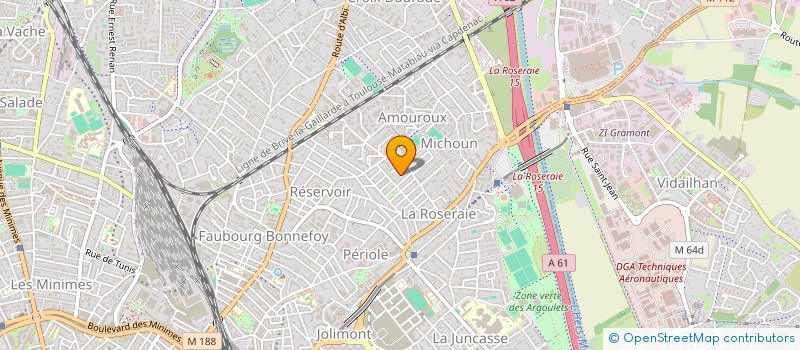 localisation de l'entreprise MAS à TOULOUSE