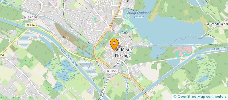 localisation de l'entreprise MAS ARMATURE à CONDE-SUR-L'ESCAUT