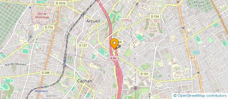 localisation de l'entreprise MAS BATIMENT  ARCUEIL