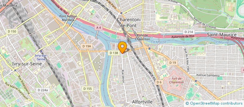 localisation de l'entreprise MAS BATIMENT  ALFORTVILLE