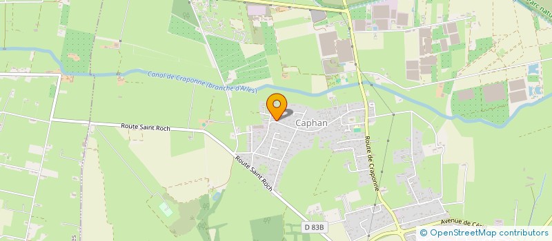 localisation de l'entreprise MAS BECHET à SAINT-MARTIN-DE-CRAU