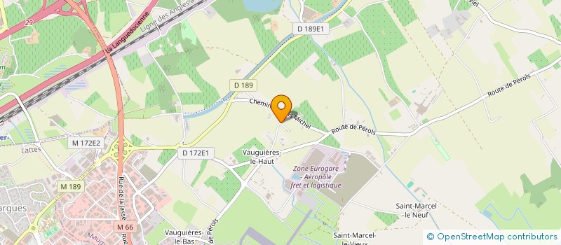 localisation de l'entreprise MAS BONNIEU  MAUGUIO