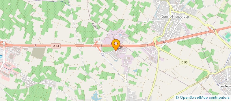 localisation de l'entreprise MAS BORDAS  CLAIRA