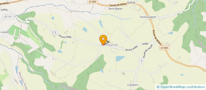 localisation de l'entreprise MAS C5  BELLEGARDE-MARSAL