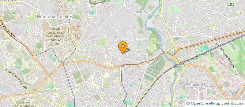 localisation de l'entreprise MAS CALANDA à MONTPELLIER