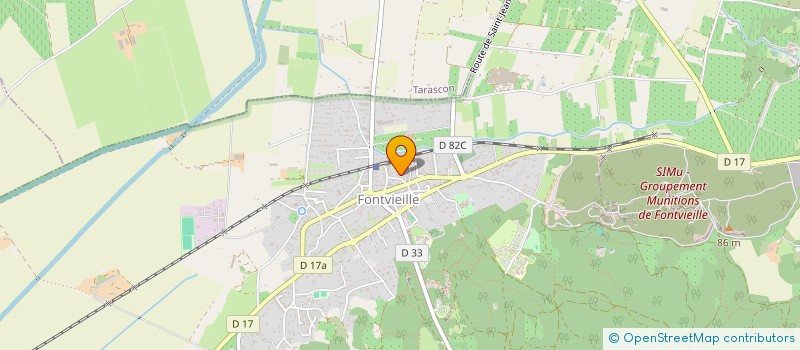 localisation de l'entreprise MAS CALAO PROVENCE  FONTVIEILLE