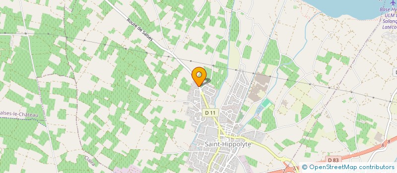 localisation de l'entreprise MAS CAMPOS  SAINT-HIPPOLYTE