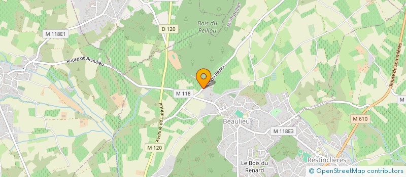 localisation de l'entreprise MAS CARA à BEAULIEU
