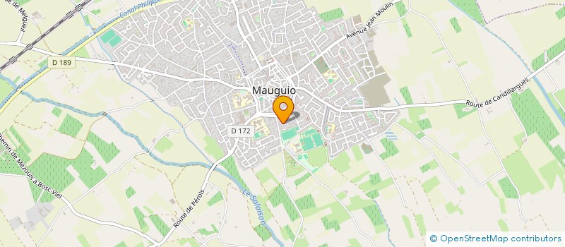 localisation de l'entreprise MAS CHAMPAGNE  MAUGUIO