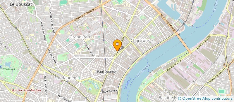 localisation de l'entreprise MAS COTTIGNIES  BORDEAUX