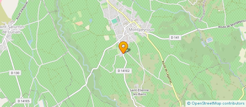 localisation de l'entreprise MAS D'AMILE à MONTPEYROUX