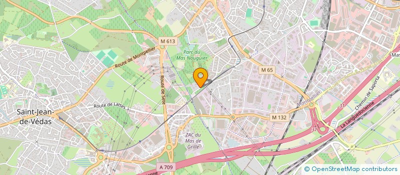 localisation de l'entreprise MAS D ARTIS à MONTPELLIER