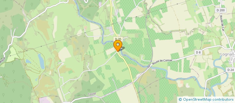 localisation de l'entreprise MAS D'OLIVE & KALOU  SAUVE