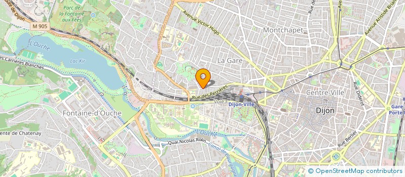 localisation de l'entreprise MAS DE BELLE VUE 66 à DIJON