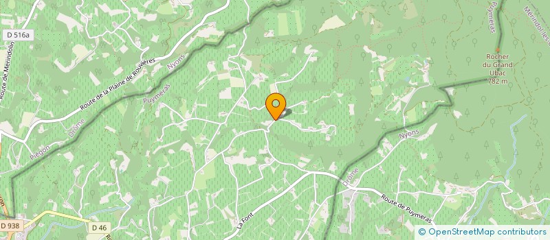 localisation de l'entreprise MAS DE BERNUCEN  PUYMERAS