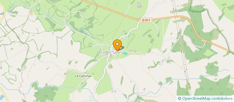 localisation de l'entreprise MAS DE BEZ  PRADES-SALARS