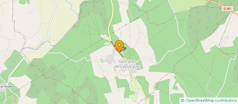 localisation de l'entreprise MAS DE GAGNE  SAINT-JEAN-DE-CEYRARGUES