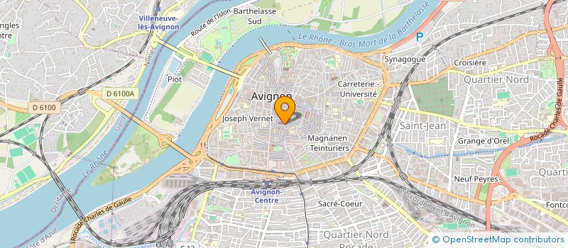 localisation de l'entreprise MAS DE L ANGE  AVIGNON