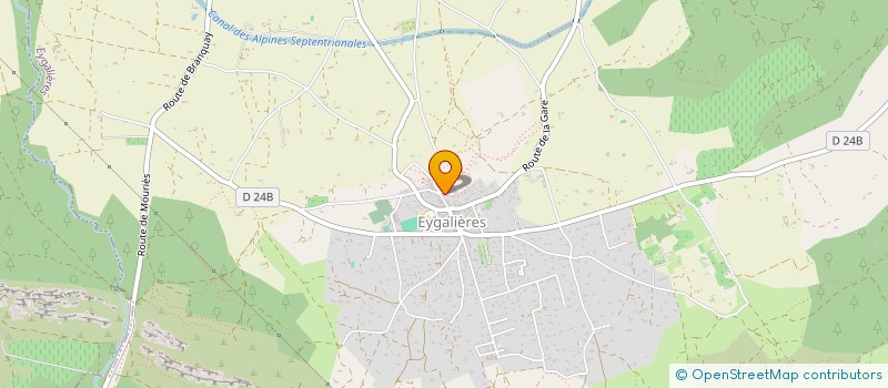 localisation de l'entreprise MAS DE L'ETOILE AUREILLE  EYGALIERES