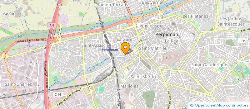 localisation de l'entreprise MAS DE L'OLIU à PERPIGNAN