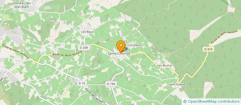 localisation de l'entreprise MAS DE LA GARANCE  BEDOIN