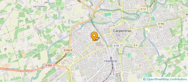 localisation de l'entreprise MAS DE MEZANNE  CARPENTRAS