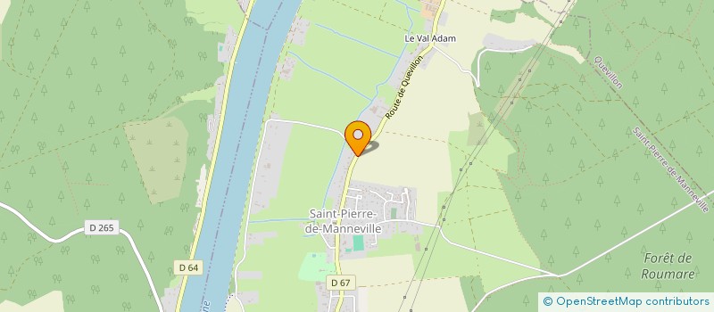 localisation de l'entreprise MAS DE MICHOU  SAINT-PIERRE-DE-MANNEVILLE