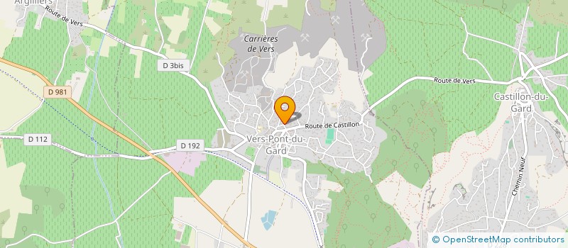 localisation de l'entreprise MAS DE PROVENCE  VALLIGUIERES