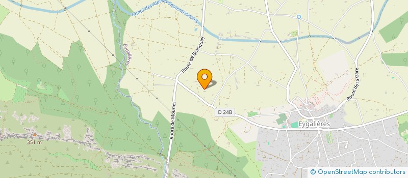 localisation de l'entreprise MAS DE SOUNEGUES  EYGALIERES