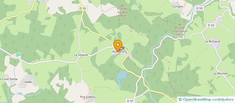 localisation de l'entreprise MAS DE VALLIERE  VALLIERE