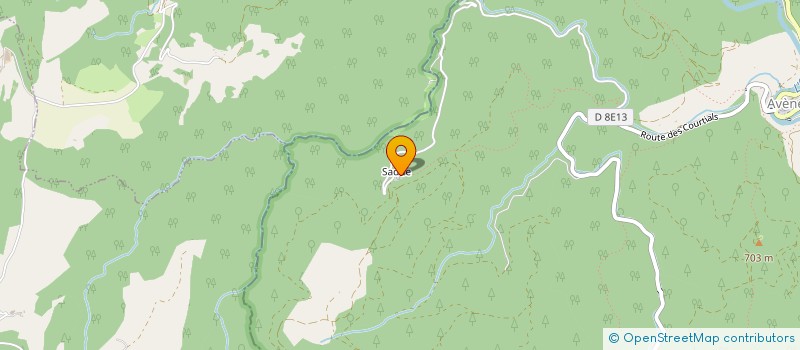 localisation de l'entreprise MAS DEL FOUR  AVENE