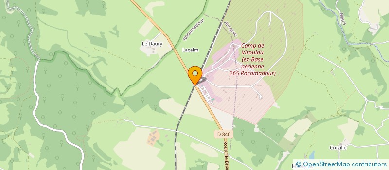 localisation de l'entreprise MAS DEL RIO  THEGRA