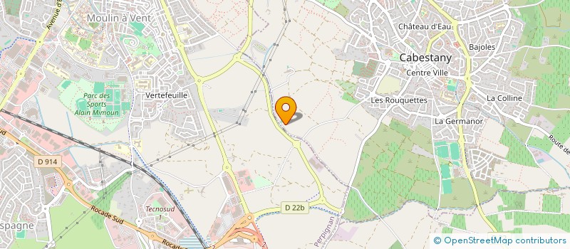 localisation de l'entreprise MAS DELS OCELLS  CABESTANY