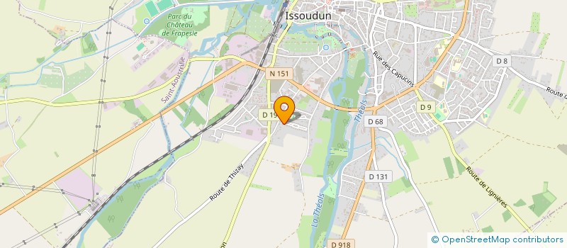 localisation de l'entreprise MAS DES ADAMS à ISSOUDUN