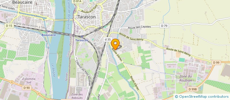 localisation de l'entreprise MAS DES AGAVONS  TARASCON