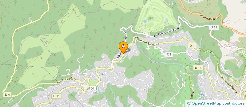 localisation de l'entreprise MAS DES BUSCADES  CABRIS