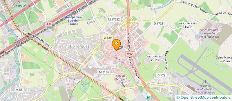 localisation de l'entreprise MAS DES CHEVALIERS  MAUGUIO