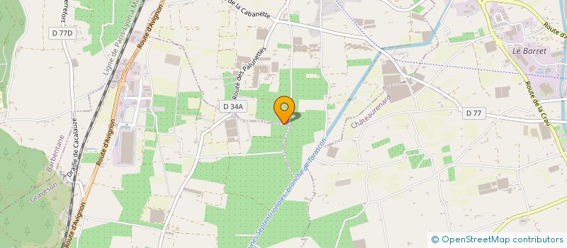 localisation de l'entreprise MAS DES LIMITES  ROGNONAS