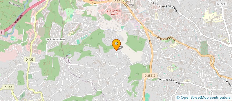 localisation de l'entreprise MAS DES OLIVIERS à ANTIBES