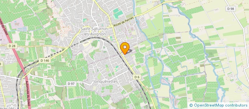 localisation de l'entreprise MAS DES PELITENES  JONQUERETTES