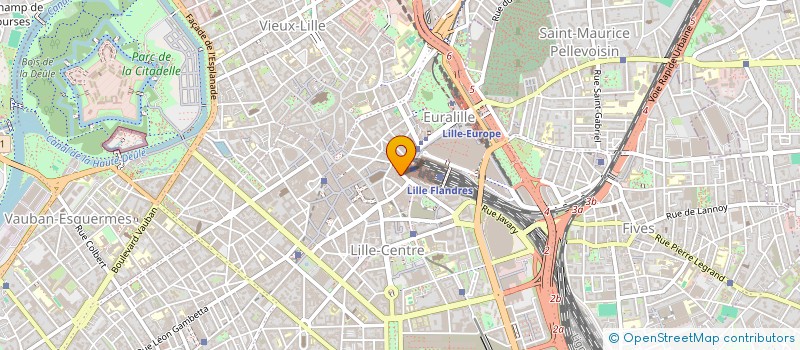 localisation de l'entreprise MAS DESCAMPS  LILLE