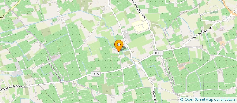 localisation de l'entreprise MAS DESLUCA  LE THOR