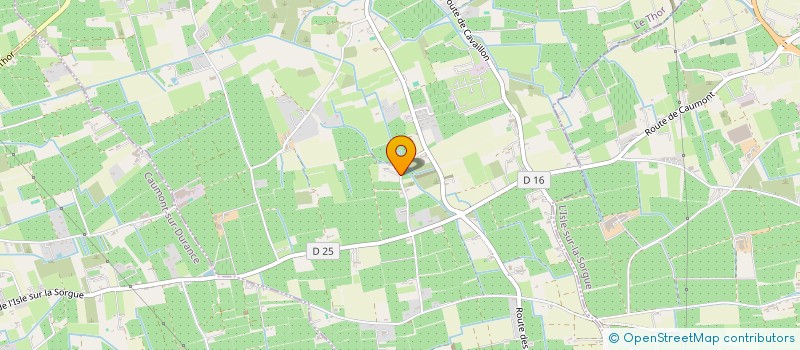 localisation de l'entreprise MAS DESLUCA LOC  LE THOR