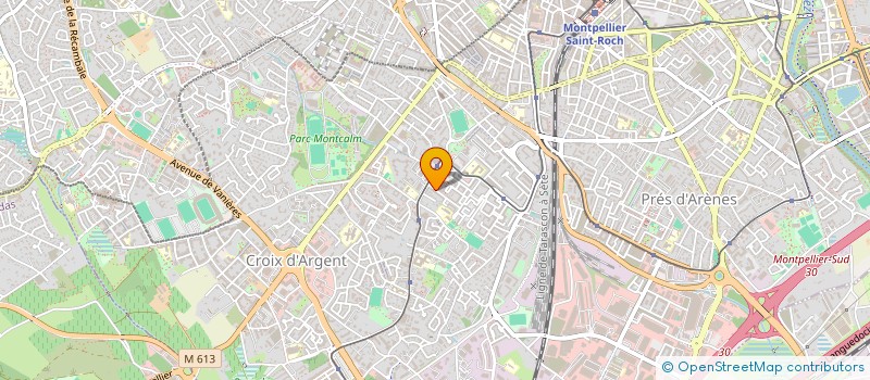 localisation de l'entreprise MAS DEVRON à MONTPELLIER