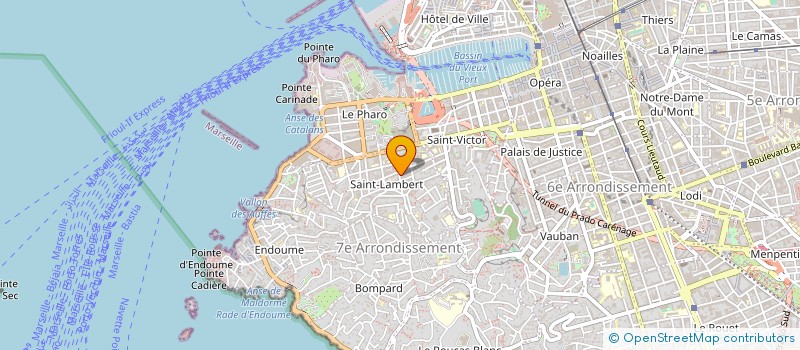 localisation de l'entreprise MAS DISTRIBUTION à MARSEILLE