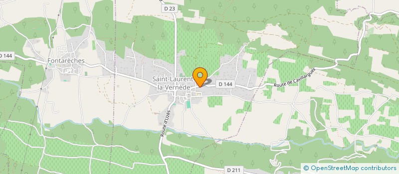localisation de l'entreprise MAS DU JONCAS à SAINT ANDRE D'OLERARGUES