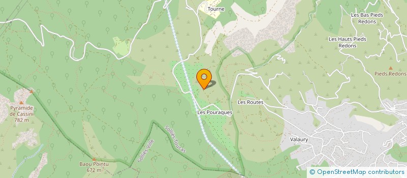 localisation de l'entreprise MAS DU LION  SOLLIES-TOUCAS