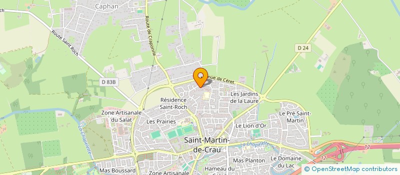 localisation de l'entreprise MAS DU LUQUIER à SAINT MARTIN DE CRAU