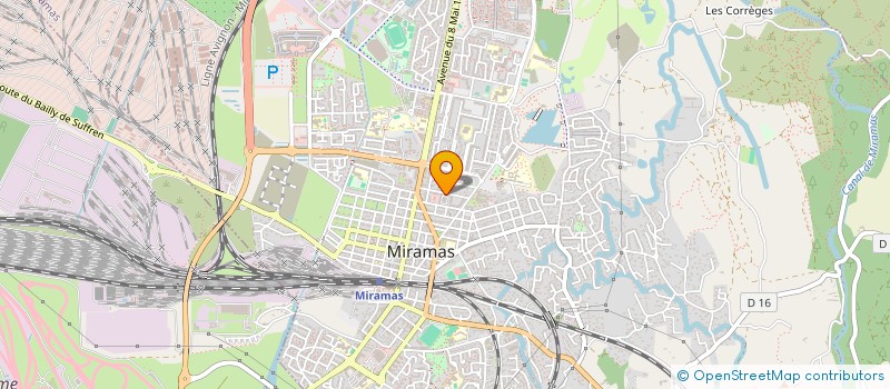 localisation de l'entreprise MAS DU MIDI à MIRAMAS
